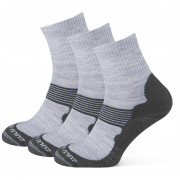 Zulu Merino Men 3 pack zokni szürke/fekete