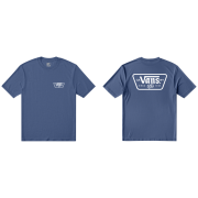 Vans Knu Patch SS Tee férfi póló kék True Navy