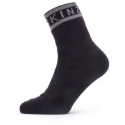 SealSkinz Mautby vízálló zokni fekete/szürke