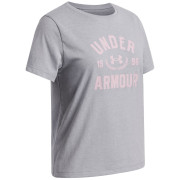 Under Armour UA G Varsity SS Mod Gray Light Heather gyerek funkcionális felső