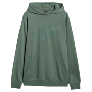 4F Sweatshirt M1980 férfi pulóver zöld GREEN