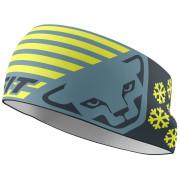 Dynafit Graphic Performance Headband fejpánt kék/sárga 3161 - smoke blue/0720 FLAG