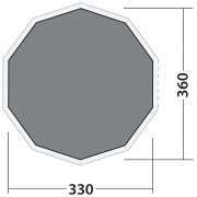 Szőnyeg Robens Fleece Carpet Klondike