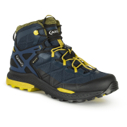 Aku Rocket Mid Gtx férficipő sötétkék BLUE/MUSTARD