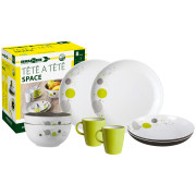 Brunner Set tête-à-tête Space 8 pcs tálkészlet