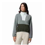 Columbia Sequoia Grove™ Ii Half Zip Fleece női pulóver szürke Sedona Sage, Greenscape, Tea Light