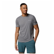 Columbia Zero Rules™ Light SS Crew férfi póló szürke City Grey