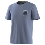 Smartwool Men's Lunar Bear Active Short Sleeve Graphic Tee férfi funkcionális póló sötétkék NIGHTFALL BLUE