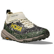 Hoka M Speedgoat 6 Mid Gtx férficipő fekete/szürke Truffle Salt / Cement
