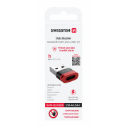 Swissten Dataguard With Data Blocking USB-A (Male) / USB-C (Female) adapter