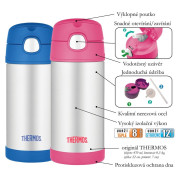 Thermos Funtainer - virágok gyerek termosz