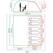 Coleman Vespucci 6 családi sátor