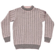 Devold Original Islender Wool Sweater pulóver rózsaszín/szürke CHALK PINK/ANTHRACITE