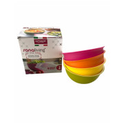 4 db-os tálka készlet Omada Omada Sanaliving Bowls Set 4x 0,5L