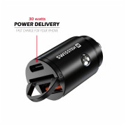 Swissten Car Charger 30W autós adapter