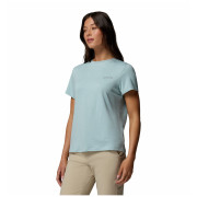 Columbia Parsons Point™ SS Logo Tee női póló világoskék Marine Light Heather