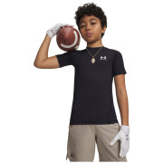 Under Armour UA HG Armour SS Black gyerek funkcionális felső