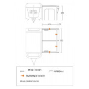 Elősátor Vango Riviera Air 390 Elements ProShield