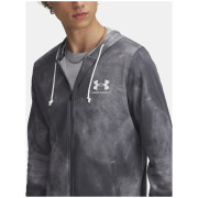 Under Armour Rival Terry AOP FZ Q1 férfi pulóver