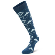 Dare 2b Womens Printed Ski Socks női zokni kék MnltDmFairPn