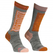 Ortovox Free Ride Long Socks W női zokni szürke/narancssárga