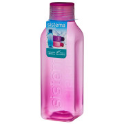 Kulacs Sistema Square 725ml rózsaszín