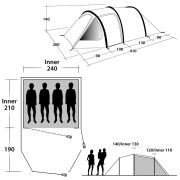 Outwell Earth 4 (2021) sátor