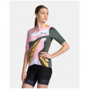 Kilpi Ritael női biciklis póló rózsaszín/zöld