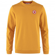 Fjällräven 1960 Logo Badge Sweater férfi pulóver sárga