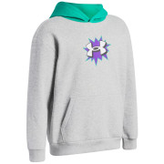 Under Armour UA B Rival FLC Graphics Hd Mod Gray Light Heather gyerek funkcionális felső