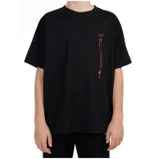4F Tshirt M3514 Deep Black gyerek póló fekete Deep Black