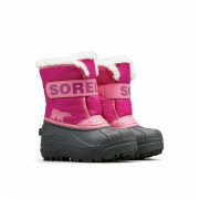 Sorel Childrens Snow Commander™ Boot gyerek téli cipő rózsaszín/fekete Tropic Pink, Deep Blush