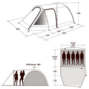 Outwell Cloud 5 Plus (2021) sátor