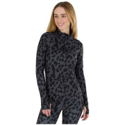Fundango Yade II Baselayer Top női funkcionális felső fekete/szürke scratch