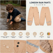 DucKsday Rainpants Londen/sand gyermek vízálló nadrág