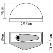 NEMO Equipment Dragonfly OSMO 1P túrasátor