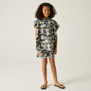 Regatta Kids Towel Robe DrkStrmCamo gyermek poncsó
