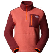 The North Face W Yumiori 1/4 Zip női pulóver narancs/burgundi vörös Mars Dust/Sumac/Solar F