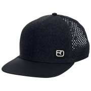 Ortovox Logo Air Trucker Cap baseball sapka fekete Black Raven