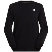 The North Face Evolution Simple Dome Regular Long-Sleeve Tee férfi póló fekete TNF BLACK
