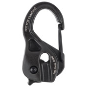 Nite Ize CamJam XT Large Aluminium Cord Tightener segéd karabiner fekete Černá