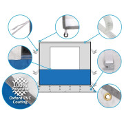 Brunner Sidewall Set Sunny Van Roof oldalsó fal