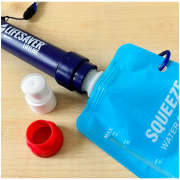 Lifesaver Squeeze Pouch x2 összecsukható kulacs