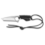 TB OUTDOOR S-Neck Tactical Knife kés ezüst