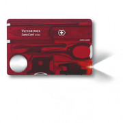 Többfunkciós kártya Victorinox SwissCard Lite piros