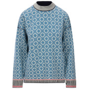 Dale of Norway Langøy Fem Sweater női pulóver kék/fehér Arctic Blue Offwhite