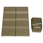 Tatonka Foldable Seat Mat 26 X 34Cm túraülés háttámlával zöld olive
