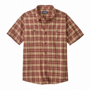 Patagonia M's Back Step Shirt férfi ing piros Beyond Horizons: Mangrove Red