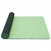 Jógamatrac Yate Yoga Mat kétrétegű TPE zöld/világosszöld
