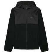 4F Fleece M269 férfi pulóver fekete DEEP BLACK